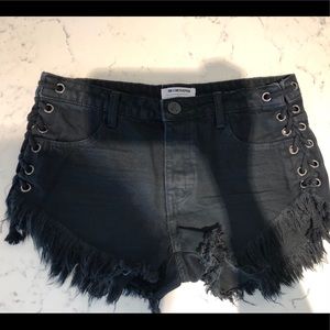 BLACK OAK BRANDOS RELAXED FIT DENIM SHORT